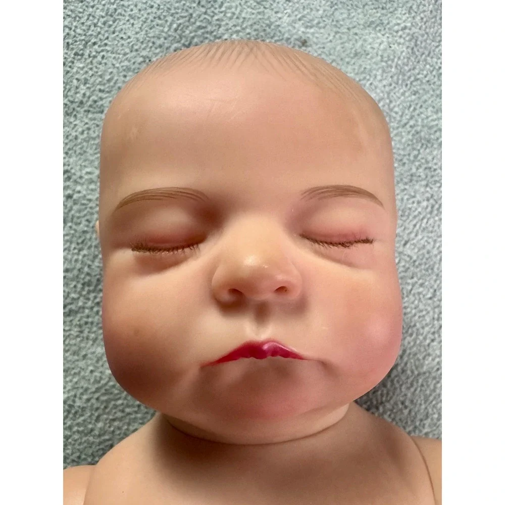 Realistic Reborn Baby Doll‎ 18 In Sleeping Vinyl Body Disney Lion King 0Pajamas
